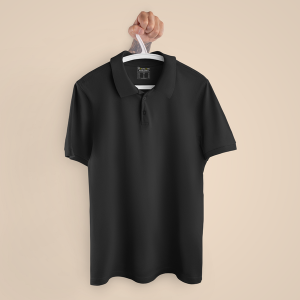Black - Polo T-shirt