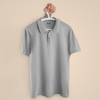 Grey - Polo T-shirt