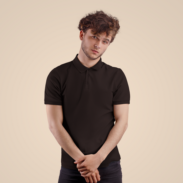 Coffee Brown - Polo T-shirt