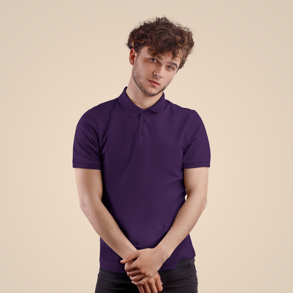 Purple - Polo T-shirt