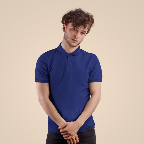 Royal Blue - Polo T-shirt