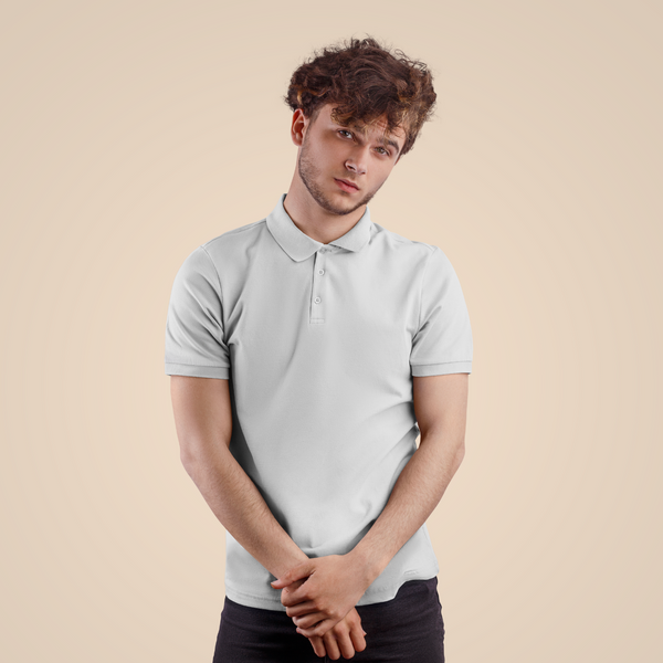 White - Polo T-shirt