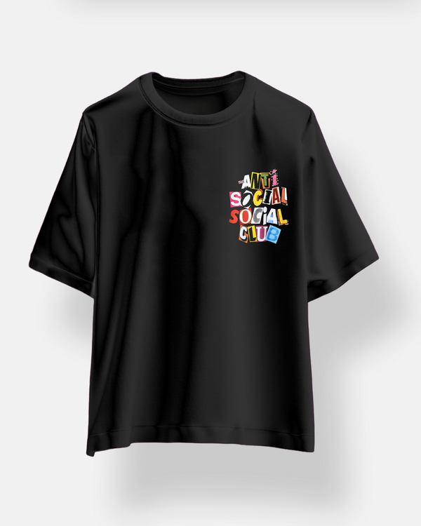 Anti social Oversize T-shirt