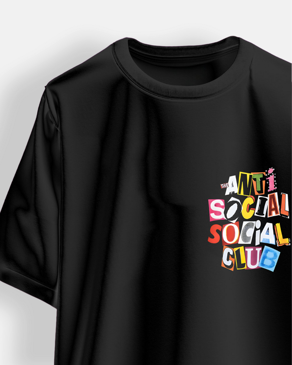 Anti social Oversize T-shirt