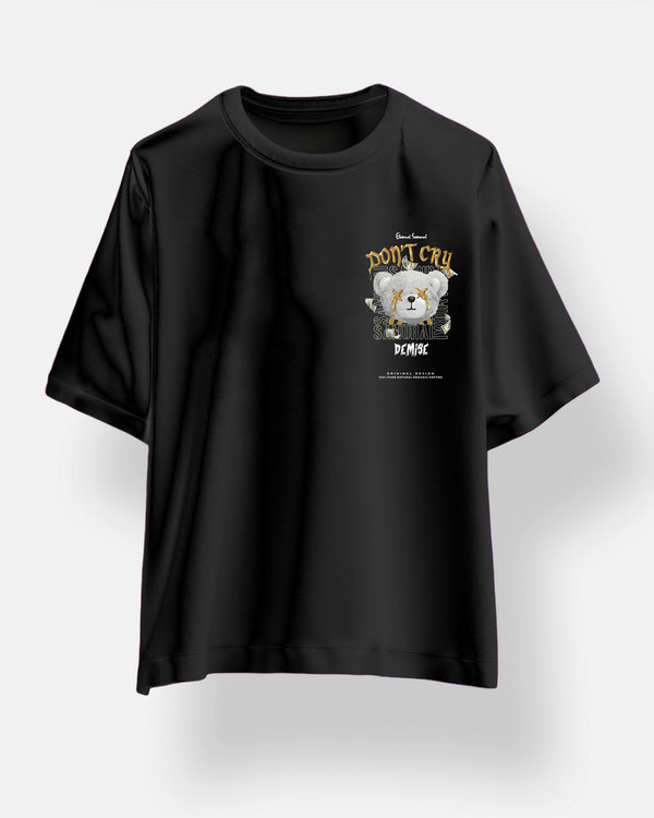 Dont Cry Printed Oversize T-shirt
