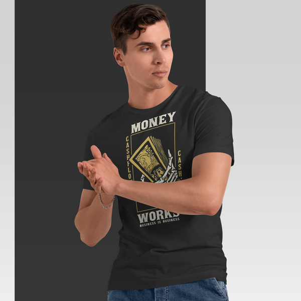Money Cashhold Black T-shirt