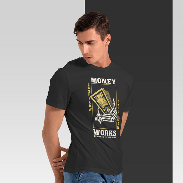 Money Cashhold Black T-shirt