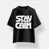 Stay calm Printed Oversize T-shirt