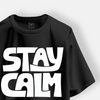 Stay calm Printed Oversize T-shirt