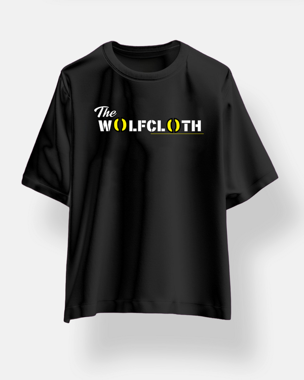 Wolf Cloth Printed Oversize T-shirt