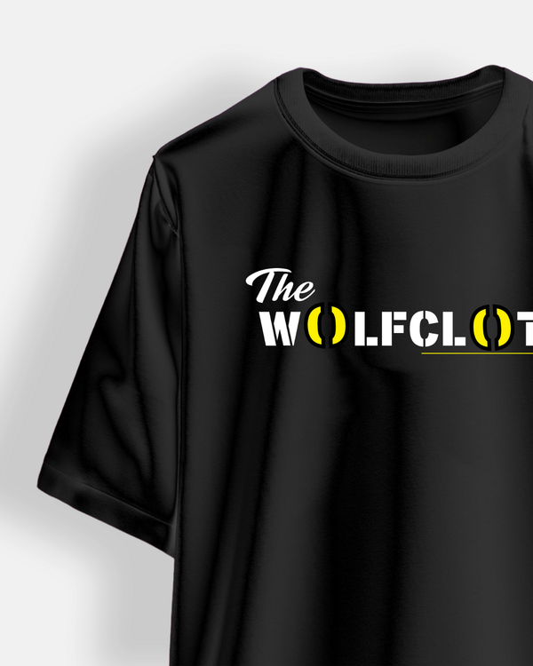 Wolf Cloth Printed Oversize T-shirt