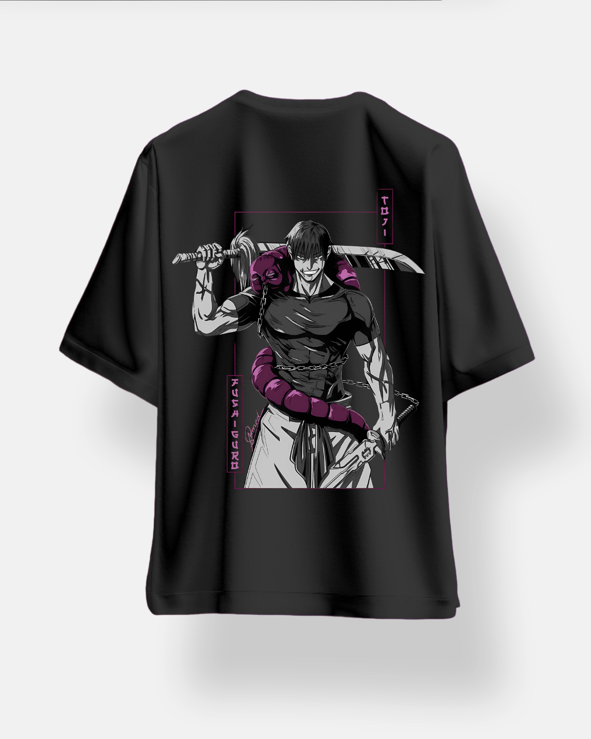 Toji Jujutsu Oversized Tshirt – The WolfCloth Toji Jujutsu Oversized Tshirt – The WolfCloth
