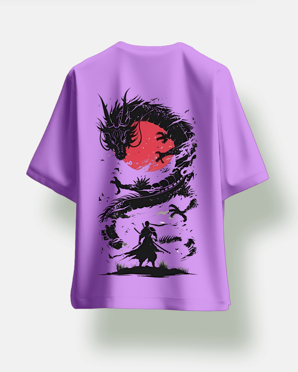 Dragon Warrior Oversized Tshirt