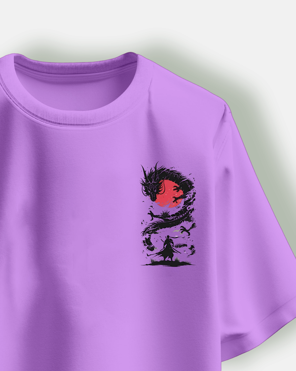 Dragon Warrior Oversized Tshirt