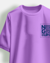 Never Give Up Oversized Tshirt