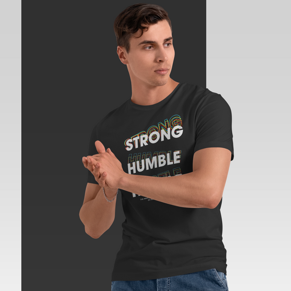 Strong Humble Hustle Black T-shirt
