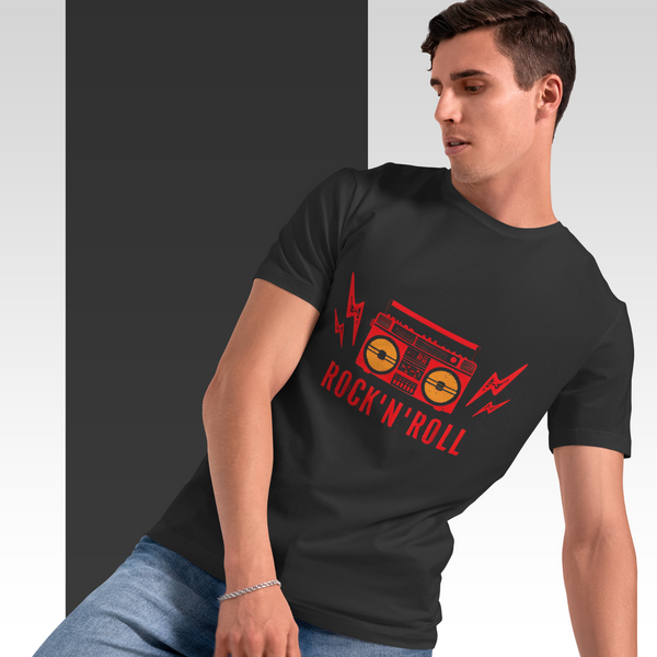 Rock N Roll Black T-shirt