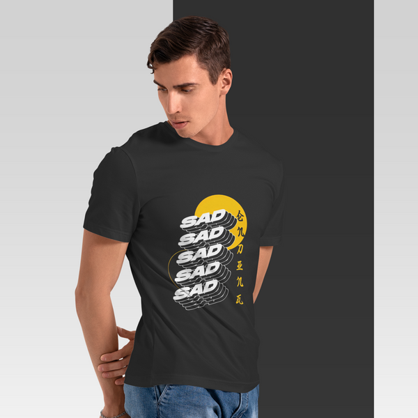Sad Black T-shirt