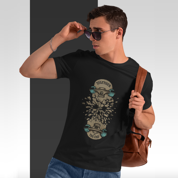 Together the end Black T-shirt