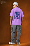 Never Give Up Oversized Tshirt