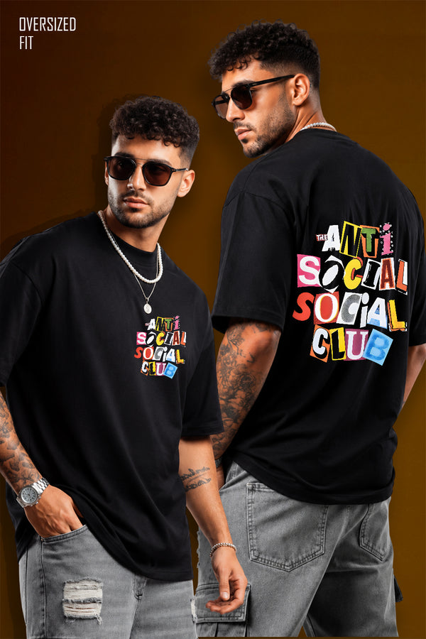 Anti social Oversize T-shirt