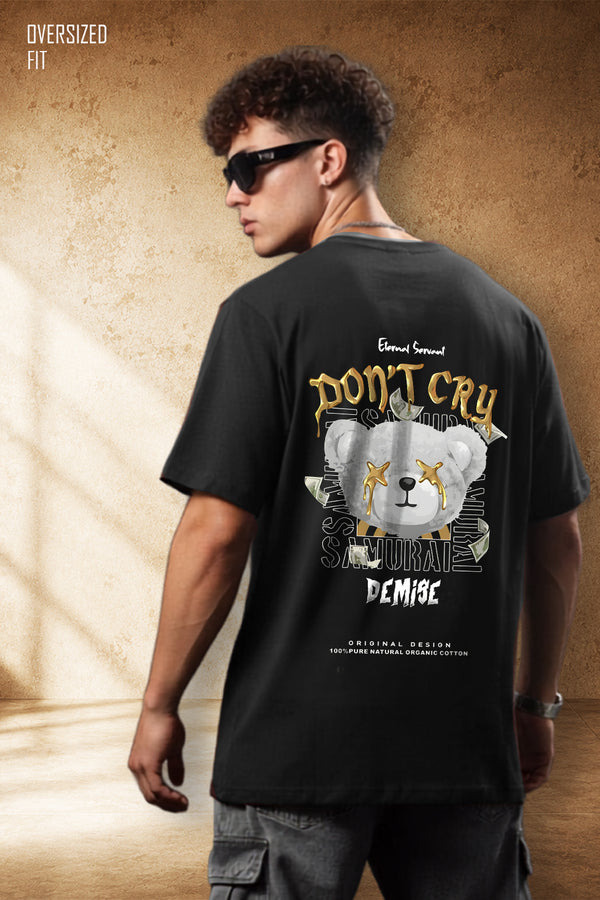 Dont Cry Printed Oversize T-shirt