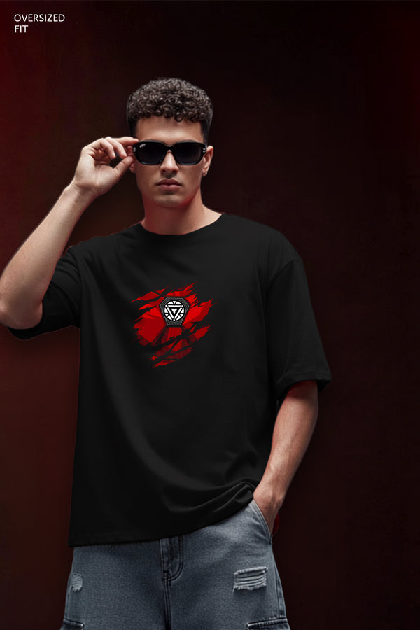 Iron man Oversized Tshirt