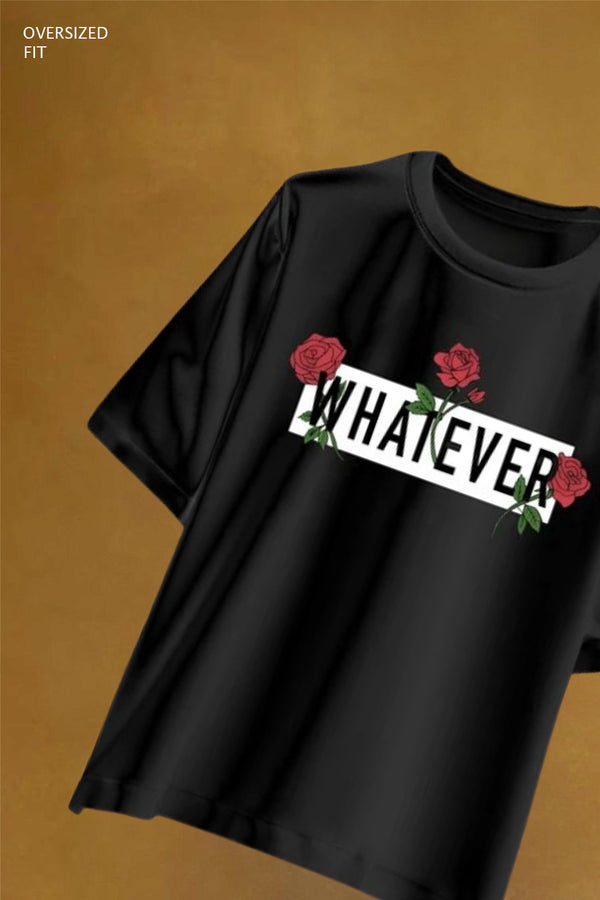 I Hate Ever Printed Oversize T-shirt