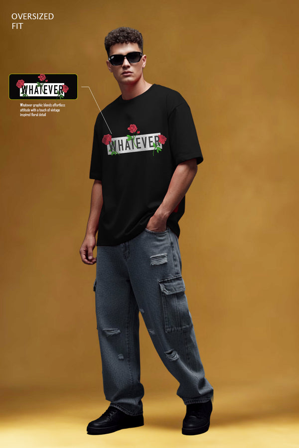 I Hate Ever Printed Oversize T-shirt