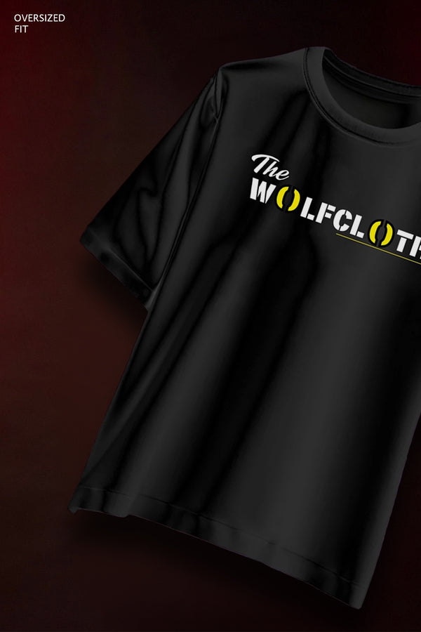 Wolf Cloth Printed Oversize T-shirt