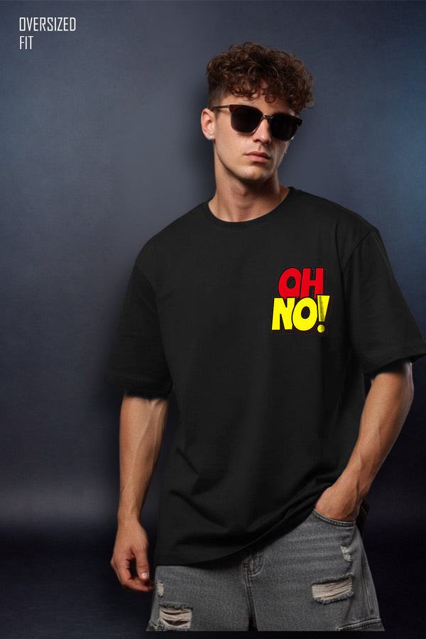 Oh No! Anti social Oversize T-shirt