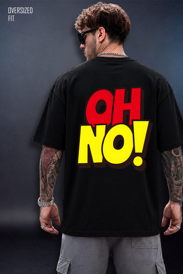 Oh No! Anti social Oversize T-shirt